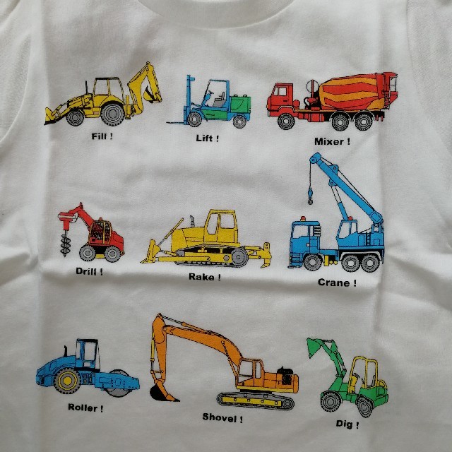 BEAMS(ビームス)のBEAMSmini　ワーキングカー　Ｔシャツ　90 キッズ/ベビー/マタニティのキッズ服男の子用(90cm~)(Tシャツ/カットソー)の商品写真