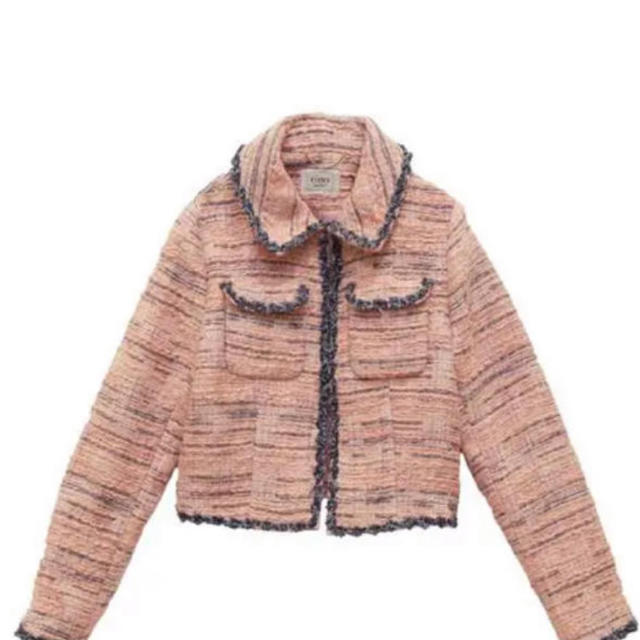 eimy istoire(エイミーイストワール)のeimy ♡ ファンシーツィードジャケット 新品 レディースのジャケット/アウター(テーラードジャケット)の商品写真