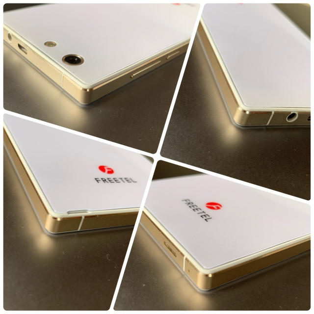 ANDROID(アンドロイド)のFREETEL MIYABI 雅 Gold スマホ/家電/カメラのスマートフォン/携帯電話(スマートフォン本体)の商品写真