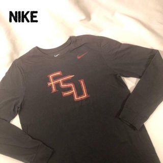 ナイキ(NIKE)のナイキ NIKE プリント ロンT ブラック ビッグサイズ L(Tシャツ/カットソー(七分/長袖))