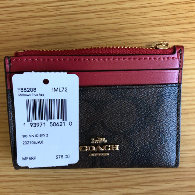 COACH(コーチ)のcoach パスケース レディースのファッション小物(名刺入れ/定期入れ)の商品写真