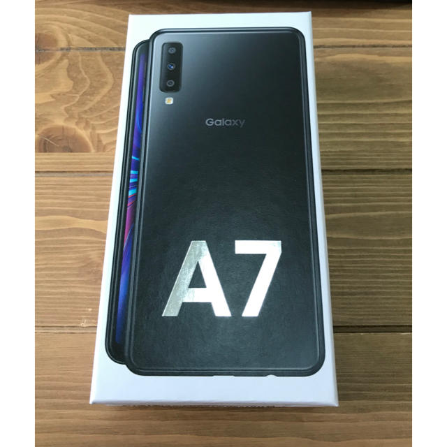 スマートフォン/携帯電話GALAXY A7 ギャラクシー 64GB ブラック