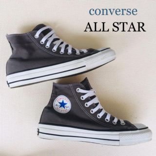 コンバース(CONVERSE)のCONVERS ALL STAR コンバース ゴアテックス グレー 25.5(スニーカー)