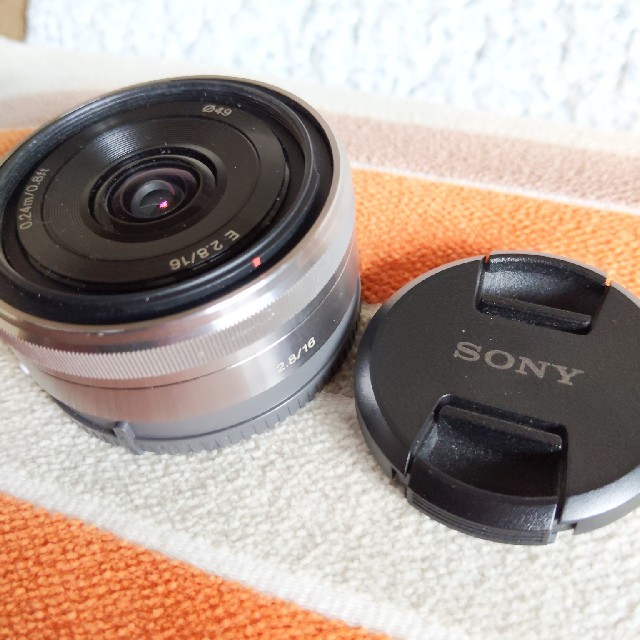 正常動作確認済 SONY SEL16F28 16mm F2.8 単焦点レンズ
