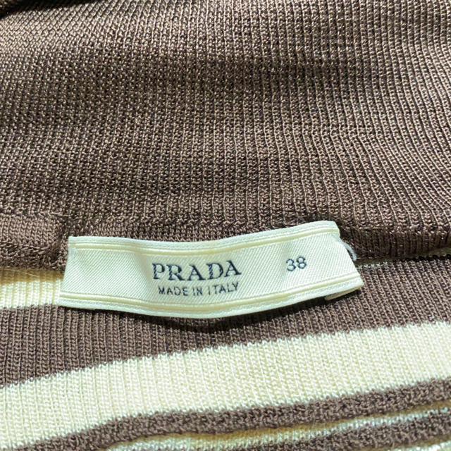 PRADA(プラダ)の専用です！！プラダ サマーニット シルク美品‼️ レディースのトップス(ニット/セーター)の商品写真