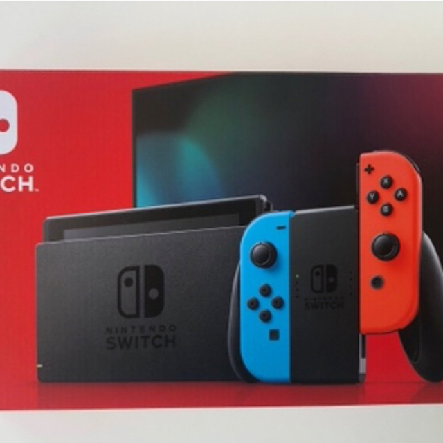 Nintendo Switch 本体 ネオンレッド・ネオンブルー 新製品 comade