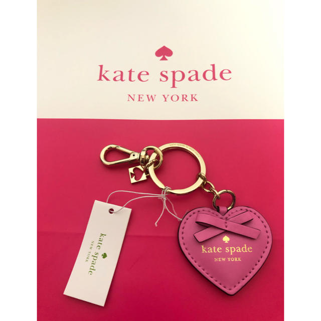 kate spade new york - 新品 ケイトスペード ハート キーホルダー