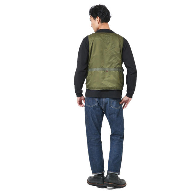 ALPHA INDUSTRIES(アルファインダストリーズ)のALPHA ミリタリーヴィンテージベスト メンズのジャケット/アウター(ミリタリージャケット)の商品写真