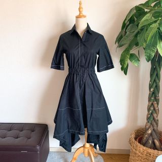 ジェイダブリューアンダーソン(J.W.ANDERSON)の新品👗J.W.anderson  Midi Dress(ひざ丈ワンピース)