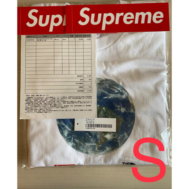 Supreme The North Face One World Tee S