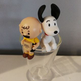 スヌーピー(SNOOPY)のスヌーピー＆チャーリーブラウン2個セットスヌーピーミュージアム　PUTITTO (キャラクターグッズ)