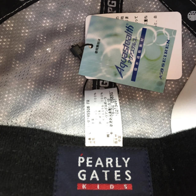 PEARLY GATES(パーリーゲイツ)の♦︎新品♦︎ パーリーゲイツ　レディース メンズ　帽子　キャップ　kids スポーツ/アウトドアのゴルフ(ウエア)の商品写真