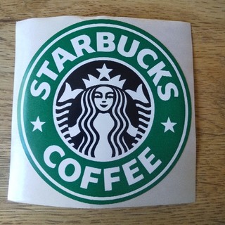 Starbucks Coffee - レア！スターバックス スタバ 旧ロゴ ステッカー