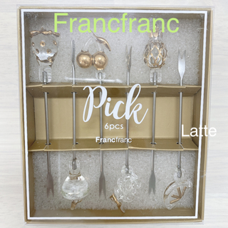 フランフラン(Francfranc)のフランフラン トロピカル ピック 6本セット フルーツ(カトラリー/箸)