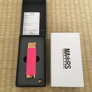 マーズ(MA＊RS)のMARS ガスライター  ピンク(タバコグッズ)