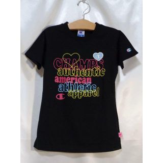 チャンピオン(Champion)の＜№3101＞(150m)★CHAMPION(チャンピオン)★半袖Ｔシャツ☆黒(Tシャツ/カットソー)