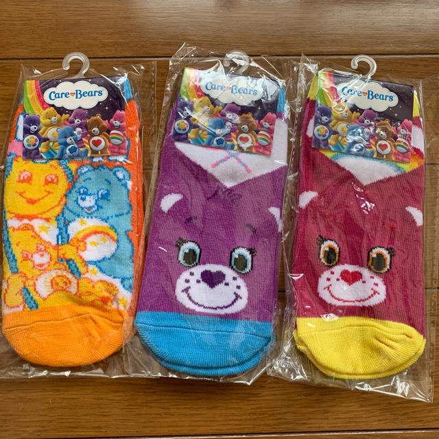 CareBears(ケアベア)のケアベア☆ソックス 19〜24㎝ レディースのレッグウェア(ソックス)の商品写真