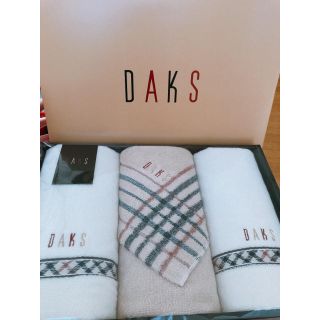 ダックス(DAKS)のDAKS フェイスタオル×2.ウォッシュタオル(タオル/バス用品)