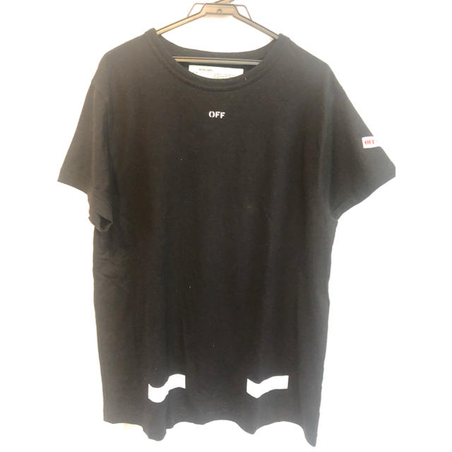 off-white Tシャツ　BLACK