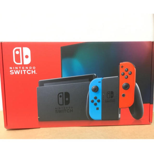 ニンテンドースイッチ　本体　Switch ネオンカラー　新モデル