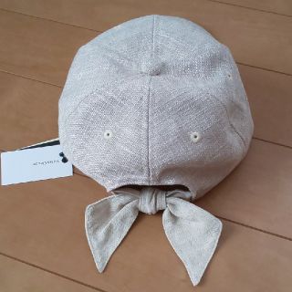 サマンサモスモス(SM2)のMelan Cleuge◇Linen Ribbon Cap◇リネンリボンキャップ(キャップ)