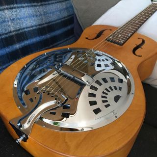 エピフォン(Epiphone)のDobro リゾネーター Hound dog Epiphone製 (アコースティックギター)