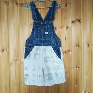 デニムダンガリー(DENIM DUNGAREE)のDINIM DUNGAREE オーバーオール　140cm(パンツ/スパッツ)