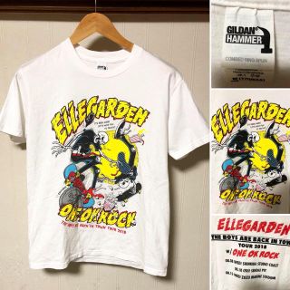 ワンオクロック(ONE OK ROCK)の人気❗️ELLEGARDEN & ONE OK ROCK 2018 Tシャツ(ミュージシャン)