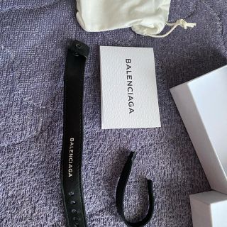 バレンシアガ(Balenciaga)のBalenciaga 革ブレスレット　バングル(ブレスレット)