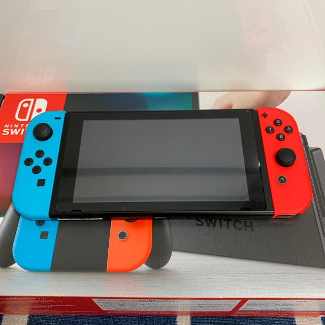 Nintendo Switch 旧型あつ森セット　専用家庭用ゲーム機本体