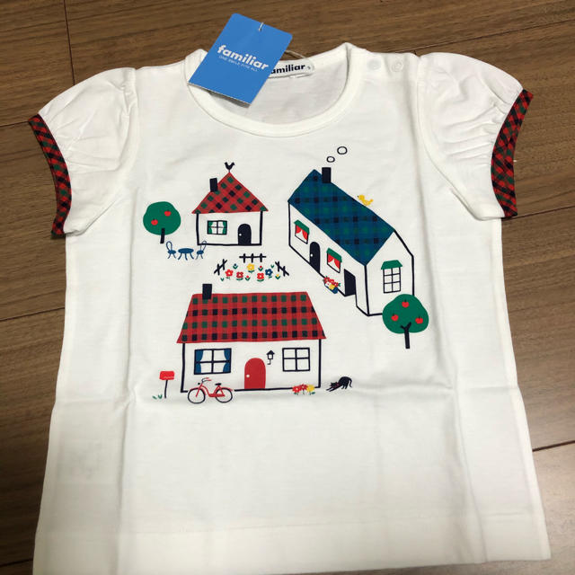 familiar(ファミリア)の【新品】ファミリア  Tシャツ 新品 90cm キッズ/ベビー/マタニティのキッズ服女の子用(90cm~)(Tシャツ/カットソー)の商品写真