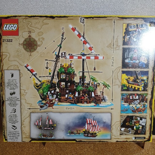 Lego - レゴ 赤ひげ船長の海賊島 LEGO 新品未開封 21322 ブロック