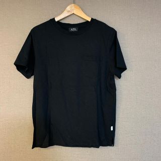 アーペーセー(A.P.C)のA.P.C  半袖　Tシャツ　XS   ブラック APC(Tシャツ/カットソー(半袖/袖なし))