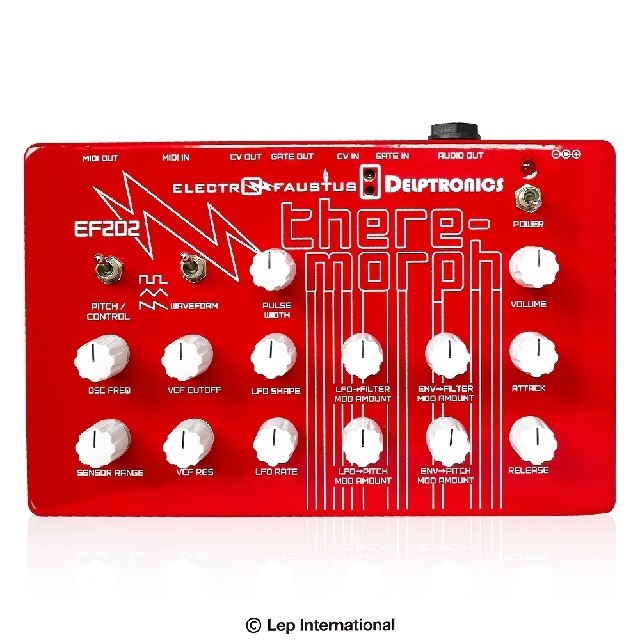 楽器Electro-Faustus EF202 Theremorph Red