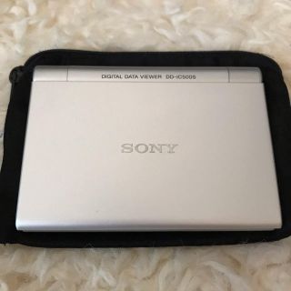 ソニー(SONY)のソニー　電子辞書　 DD-IC500S  英語学習に　専用ケース付き♪(その他)