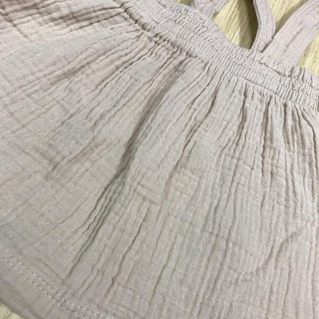 H&M(エイチアンドエム)のサロペットスカート　ベビー キッズ/ベビー/マタニティのベビー服(~85cm)(スカート)の商品写真