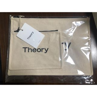 セオリー(theory)のわちゃ様専用　セオリー　クラッチバッグ　2点セット　未開封(クラッチバッグ)