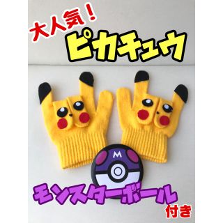 ポケモン(ポケモン)の【マスターボール付】ピカチュウ【手袋シアター】(人形)