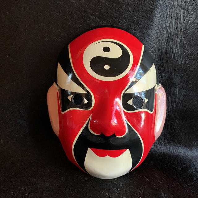 中国京劇 仮面　美術品