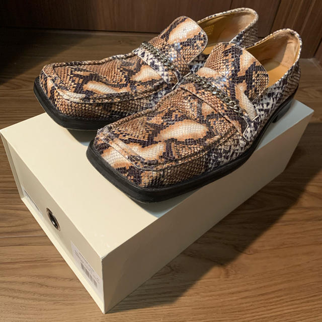 20ss martine rose Python パイソン ローファー | www.innoveering.net