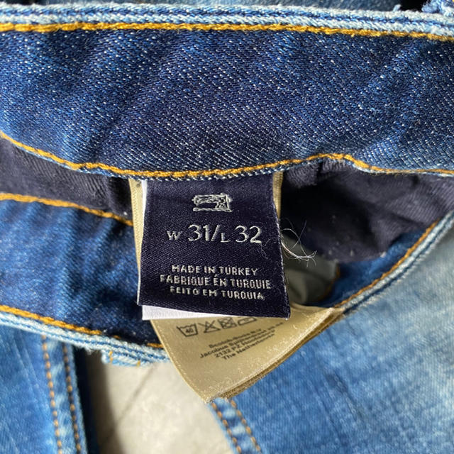 SCOTCH & SODA(スコッチアンドソーダ)のSCOTCH&SODA 加工デニムパンツ　W31 L32 メンズのパンツ(デニム/ジーンズ)の商品写真