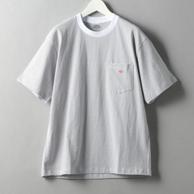 DANTON(ダントン)のDanton BORDER LOGO TEE/Tシャツ メンズのトップス(Tシャツ/カットソー(半袖/袖なし))の商品写真