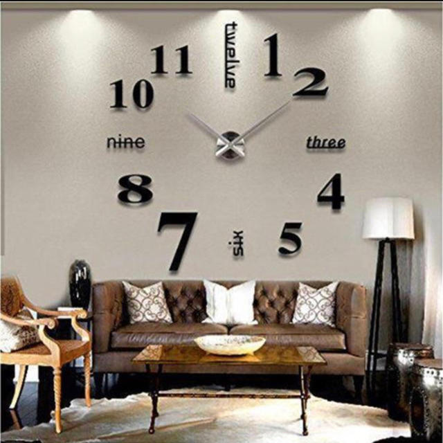 大きいサイズ壁掛け時計 インテリア/住まい/日用品のインテリア小物(掛時計/柱時計)の商品写真