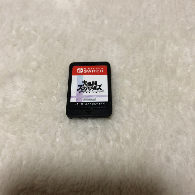 Nintendo Switch(ニンテンドースイッチ)のニンテンドースイッチ　スマブラ裸ソフト エンタメ/ホビーのゲームソフト/ゲーム機本体(家庭用ゲームソフト)の商品写真