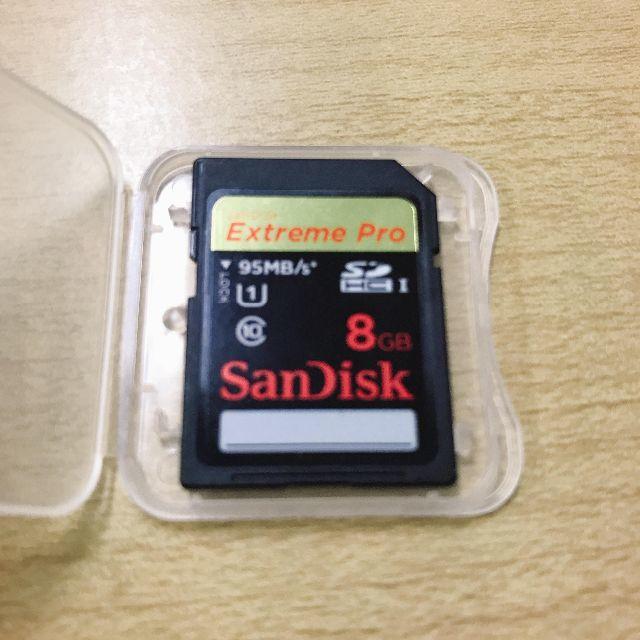 SanDisk(サンディスク)のSanDisk Extreme Pro 8GB サンディスク SDカード スマホ/家電/カメラのカメラ(その他)の商品写真