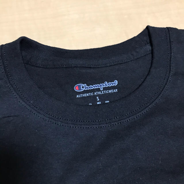 Champion(チャンピオン)のChampion Tシャツ ブラック レディースのトップス(Tシャツ(半袖/袖なし))の商品写真