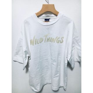 ワイルドシングス(WILDTHINGS)のワイルドWILD THINGS　FLOCKING LOGO T(Tシャツ/カットソー(半袖/袖なし))