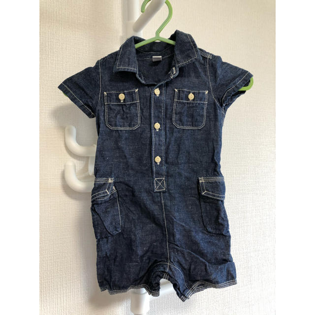 babyGAP(ベビーギャップ)の新品未使用　ベビーギャップ　ロンパース　つなぎ　オーバーオール キッズ/ベビー/マタニティのベビー服(~85cm)(カバーオール)の商品写真