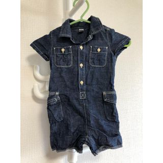 ベビーギャップ(babyGAP)の新品未使用　ベビーギャップ　ロンパース　つなぎ　オーバーオール(カバーオール)