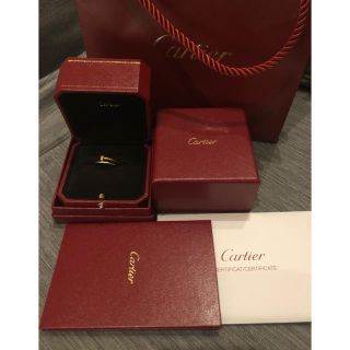 カルティエ(Cartier)のcartier カルティエ ジュスト リング SM PG 53 付属品完備(リング(指輪))